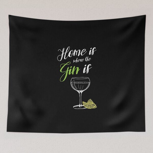 Item preview, Home is where the Gin is designed and sold by dk-design85.