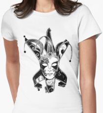 Camiseta entallada Venetian Masquerade Carnival Mask