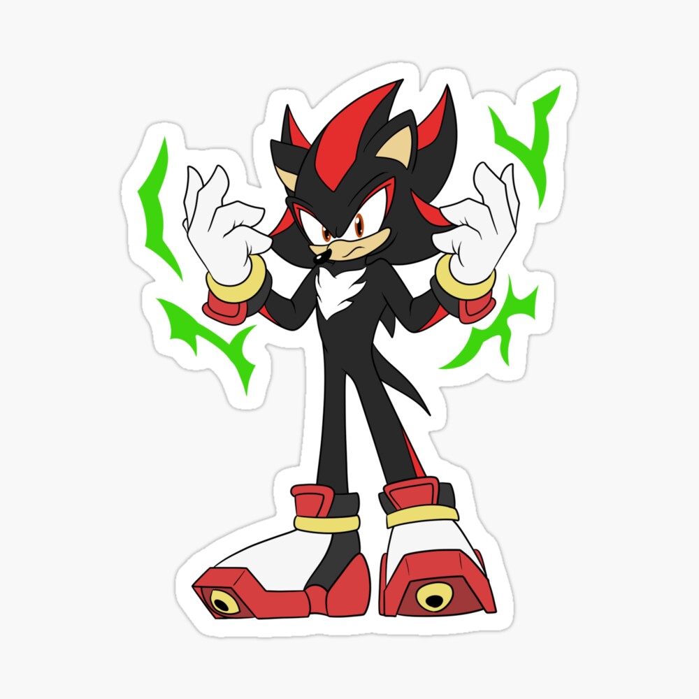 SONIC ADVENTURE 2 (SHADOW) Sticker for Sale by etherealmold