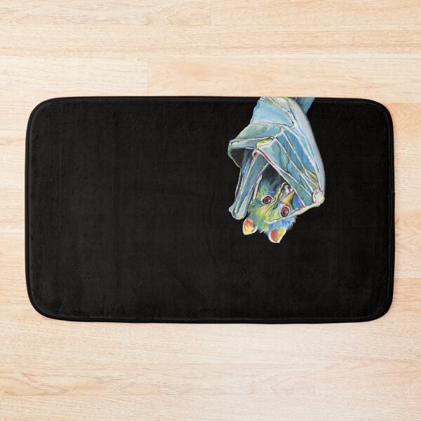 Item preview, Rainbow bat in the shadows designed and sold by MandyMurphyArt.