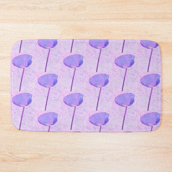 Item preview, Purple poppy ink and watercolour style pop art designed and sold by Latch Farm  Studios.