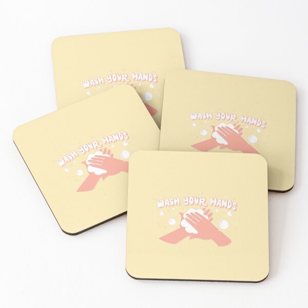 Item preview, WASH YOUR HANDS - in Sunset designed and sold by catherineheath.