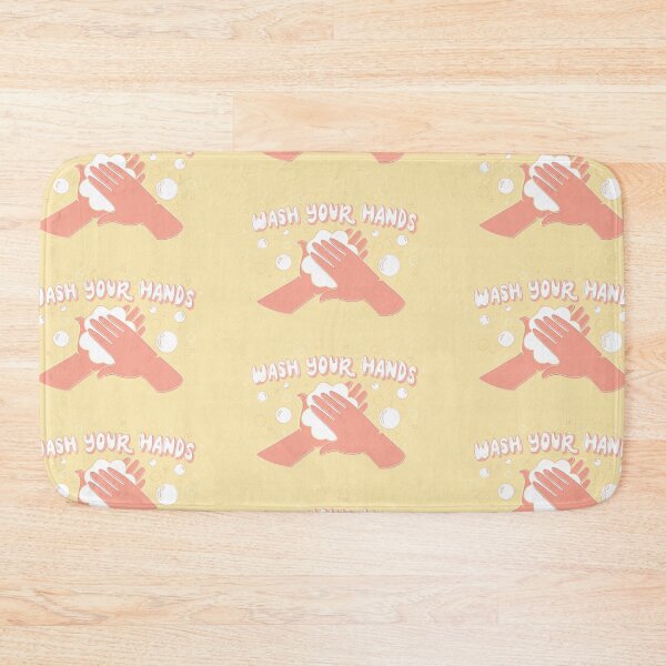 Item preview, WASH YOUR HANDS - in Sunset designed and sold by catherineheath.