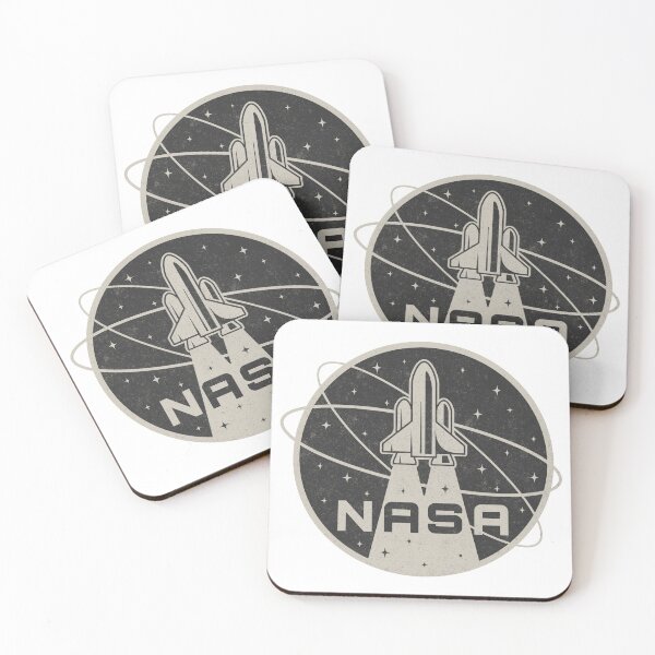 Item preview, Retro NASA Logo Design Black designed and sold by lilyvermilya.