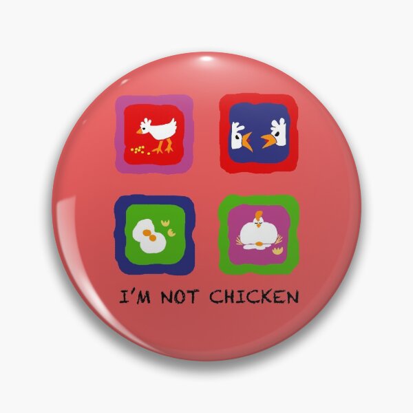 Item preview, I'm Not Chicken designed and sold by Neonyx2020.