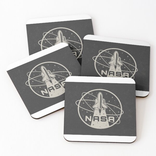 Item preview, Vintage Nasa Design Covid-19 Face Mask Black designed and sold by lilyvermilya.