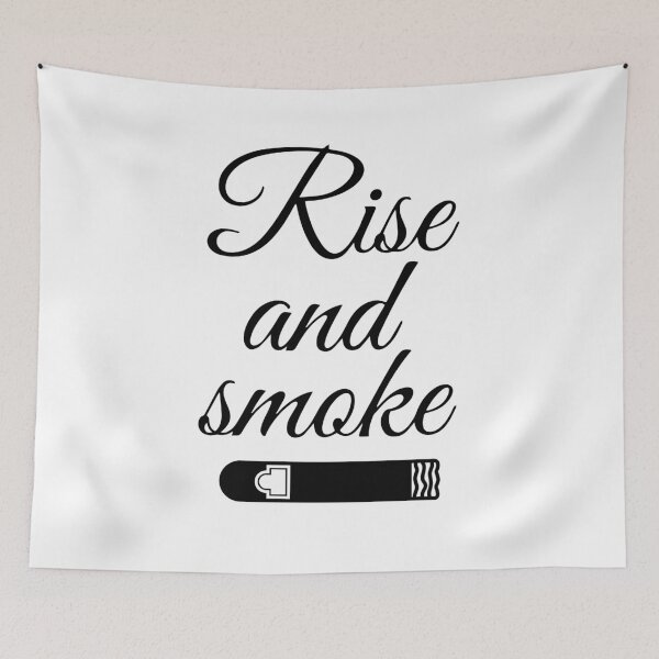 Item preview, Rise and Smoke - Cigar Art designed and sold by HalpinDesign.