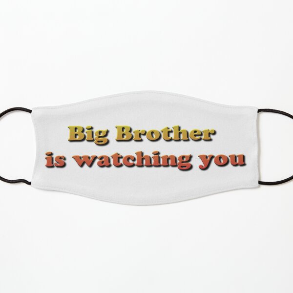 Big Brother Is Watching You Kids Mask