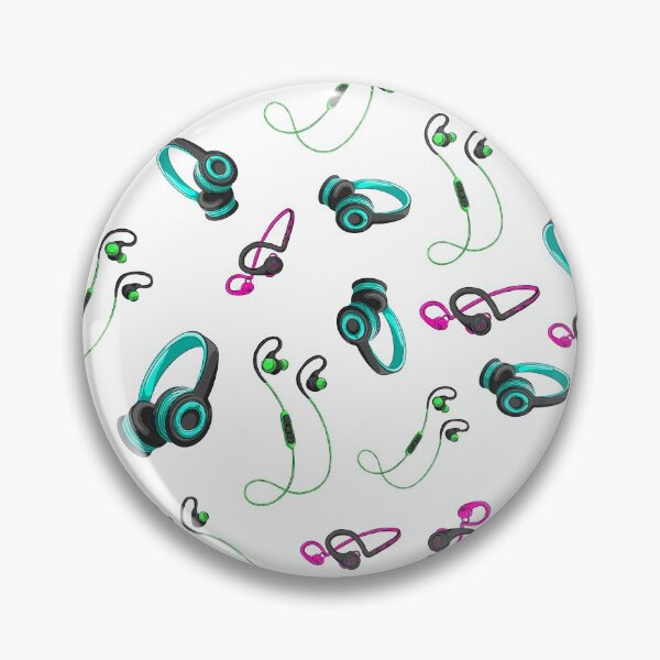 Item preview, Head Phones Pattern designed and sold by SonneFaunArt.