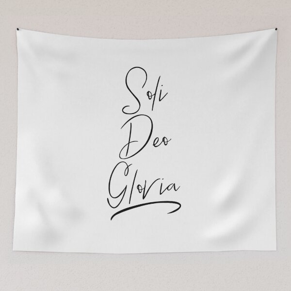 Item preview, Soli Deo Gloria - Typography designed and sold by HalpinDesign.