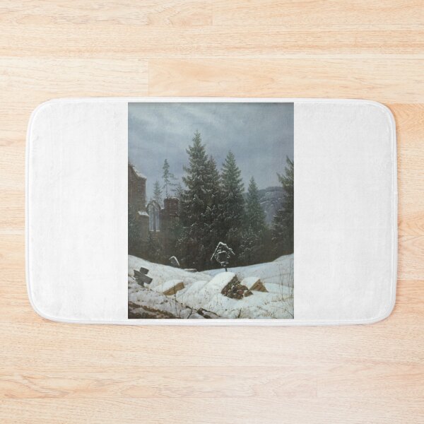 Item preview, Graveyard on Oybin (Carus) designed and sold by ArtHistorical.