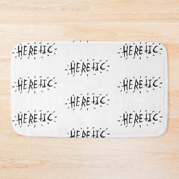 Item preview, HERETIC text designed and sold by Michael Stewart.