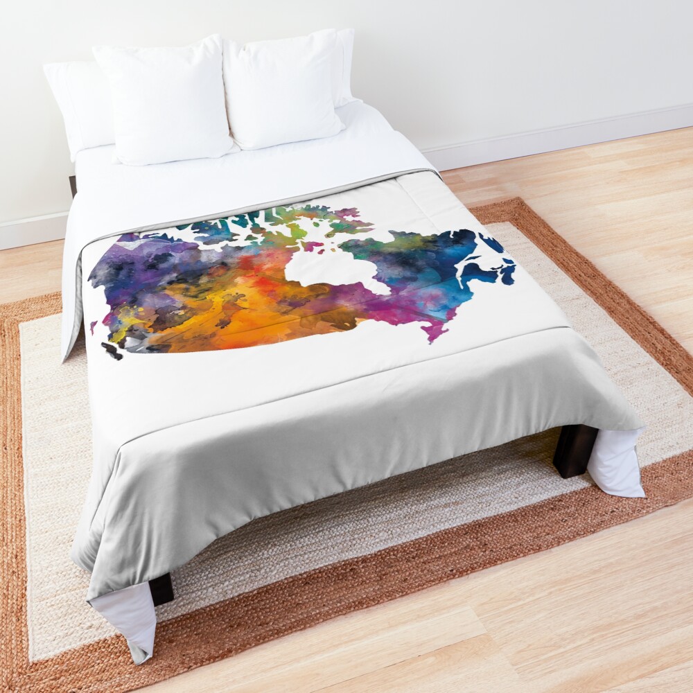 "Canada" Comforter by MonnPrint Redbubble