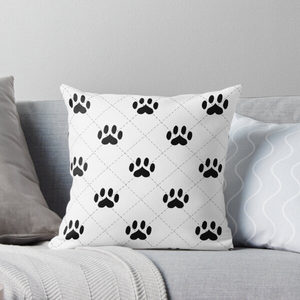Item preview, Paw Print Plaid designed and sold by SonneFaunArt.