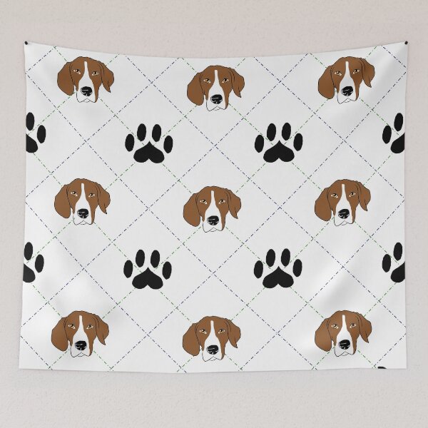Item preview, Hound Plaid Pattern designed and sold by SonneFaunArt.