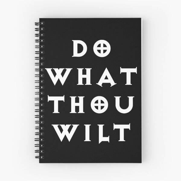 Item preview, Do What Thou Wilt designed and sold by Good-Looking Corpse.