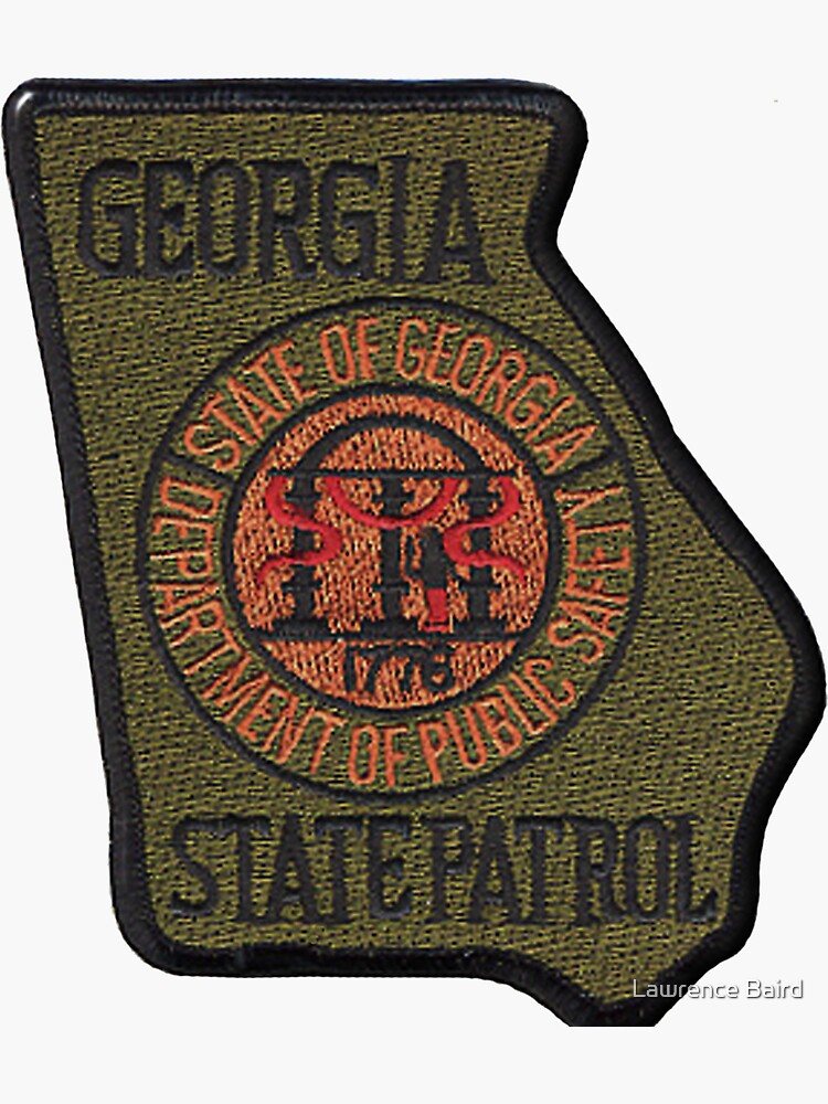 Georgia State Patrol Swat Sticker For Sale By Lawrence Baird Redbubble