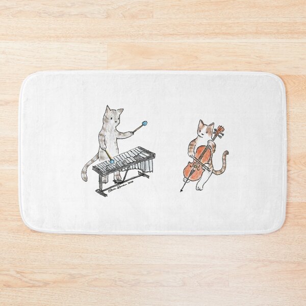 Item preview, Meowtet: Vibraphone & Cello Duet designed and sold by elenasloman.