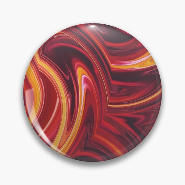 Item preview, yellow red and brown spiral painting abstract background designed and sold by Mrvell.