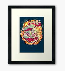 ROASTED MARSHMALLOW MAN Framed Print
