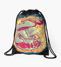 ROASTED MARSHMALLOW MAN Drawstring Bag
