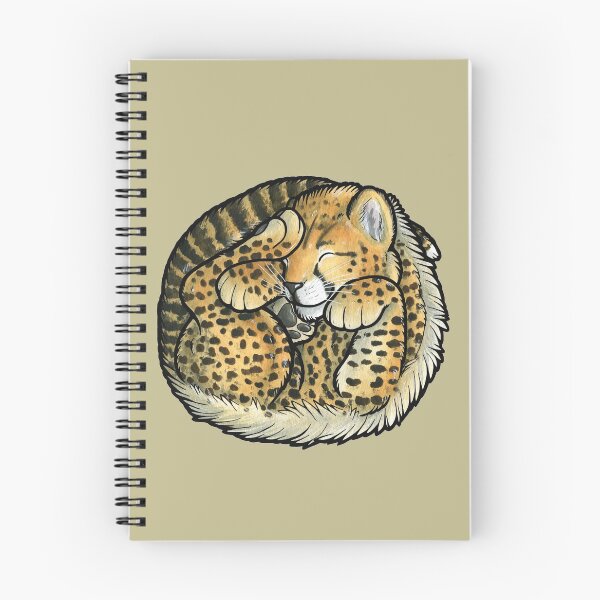 Item preview, Sleeping Cheetah cub designed and sold by animalartbyjess.