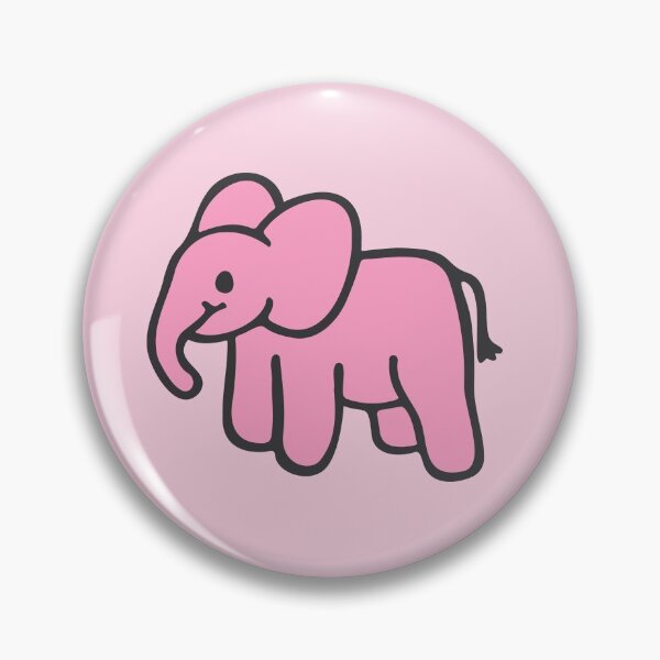 Artikelvorschau, Rosa Baby-Elefant entworfen und verkauft von kmoblenes.