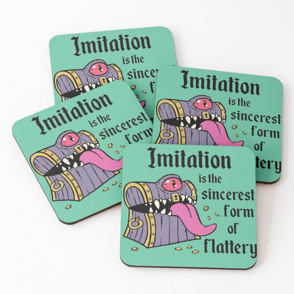 Item preview, Imitation is the sincerest form of flattery designed and sold by firespriteuk.