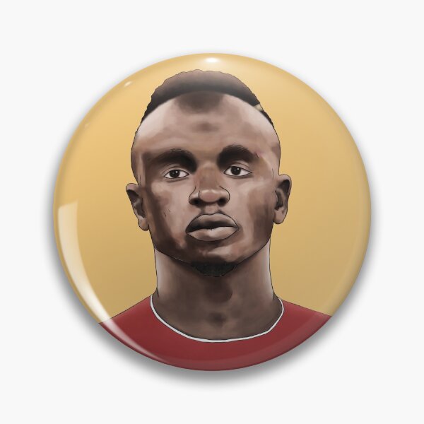 Item preview, Sadio Mané Portrait Gold designed and sold by alastairka02.