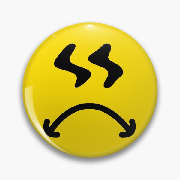 Item preview, MELTING SAD FACE CLOCK  designed and sold by jpalmadesigns.