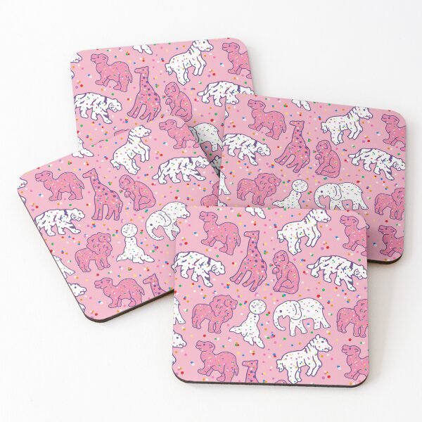 Item preview, Iced Animal cookies - Pink designed and sold by Franilla Bean.