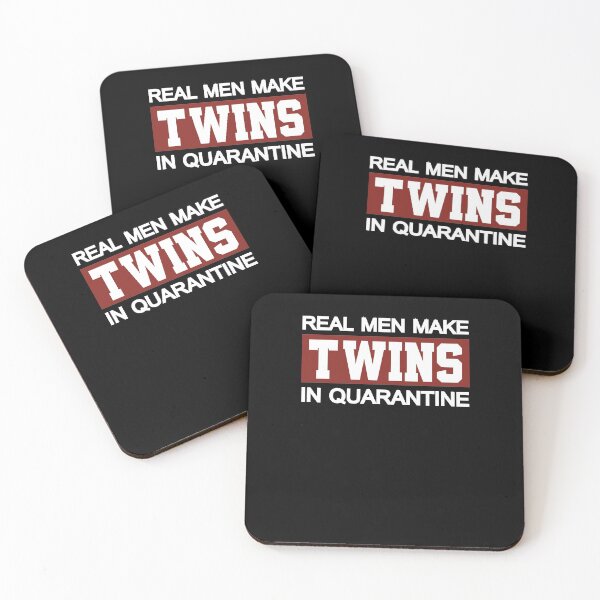Item preview, Real Man Make Twins In Quarantine designed and sold by Merch By ika.