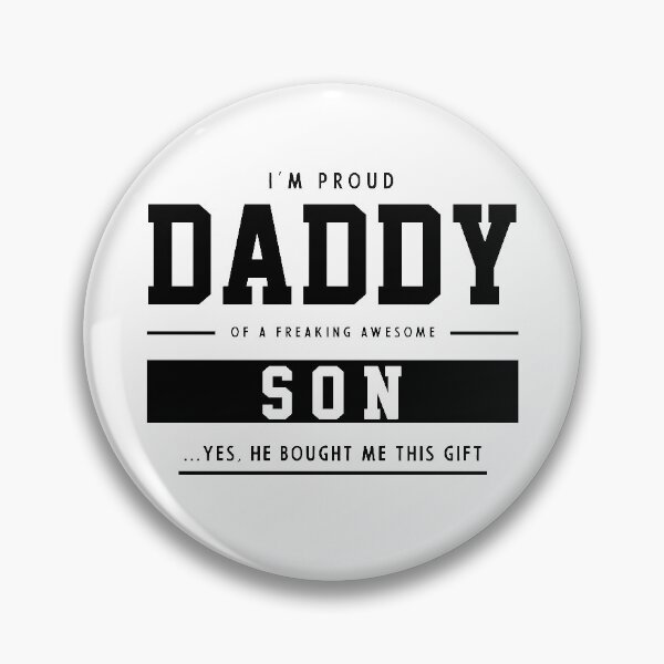 Artikelvorschau, Stolzer Papa eines lustigen Freaking Awesome Son Lustiges Geschenk für Väter Männer entworfen und verkauft von DiogoCalheiros.