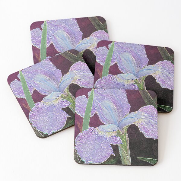 Item preview, Purple Iris 4 designed and sold by Jan Palmer.
