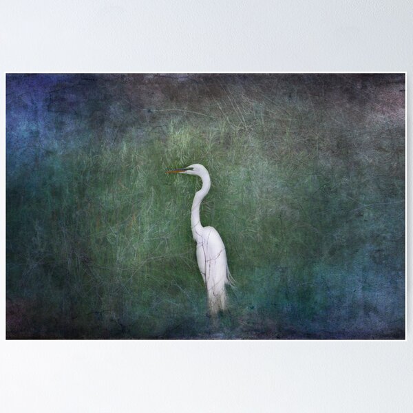 Item preview, Egret in the Mist designed and sold by Lynn Starner.