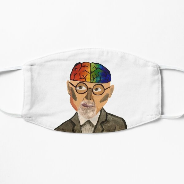 Sigmund Freud Flat Mask