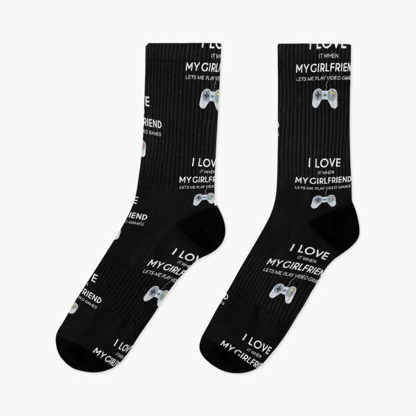 Item preview, I Love My Girlfriend , Funny gift for gamers designed and sold by SoufStore.