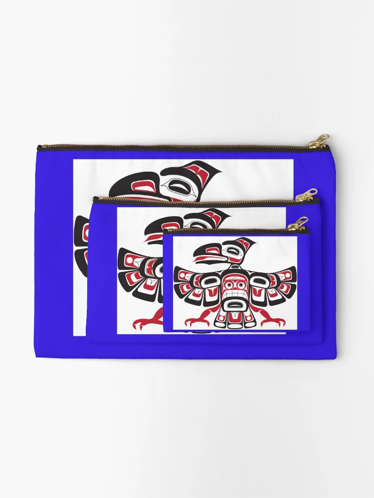 Thumbnail 2 of 4, Zipper Pouch, Raven designed and sold by William Bolton.