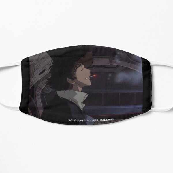 whatever happens, happens - cowboy bebop Flat Mask