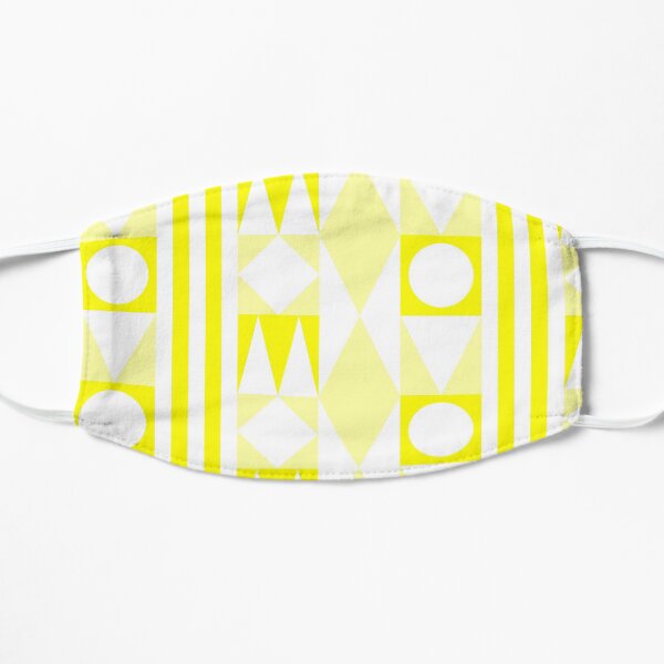 Yellow Geometry Mask