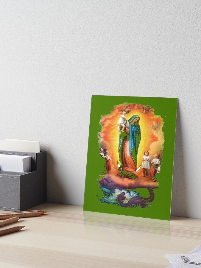 27x40 Our Lady of Guadalupe Apparitions Religious Wall Art Print Poster