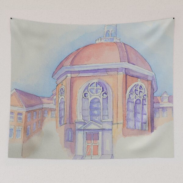 Item preview, The Motherhouse Chapel: Sacred Heart Academy designed and sold by VenusdeMiloArt.