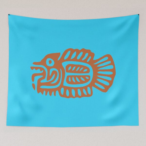 Item preview, Aztec Fish designed and sold by Troy Green.