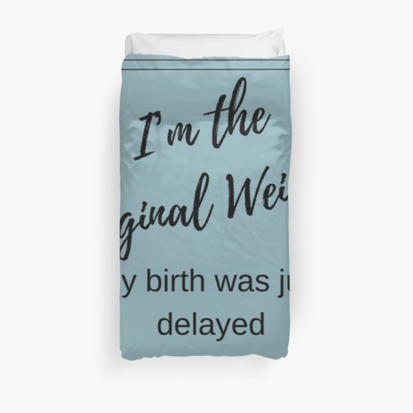 Original Weirdo Duvet Cover
