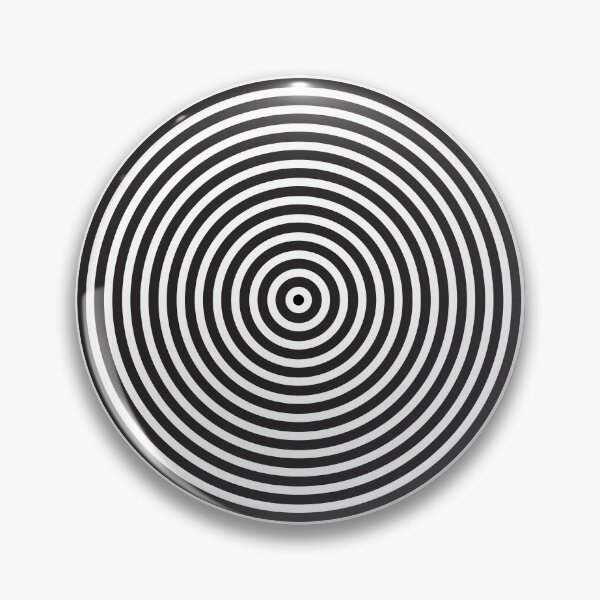 Item preview, circles - black and white op art designed and sold by nickvdg.