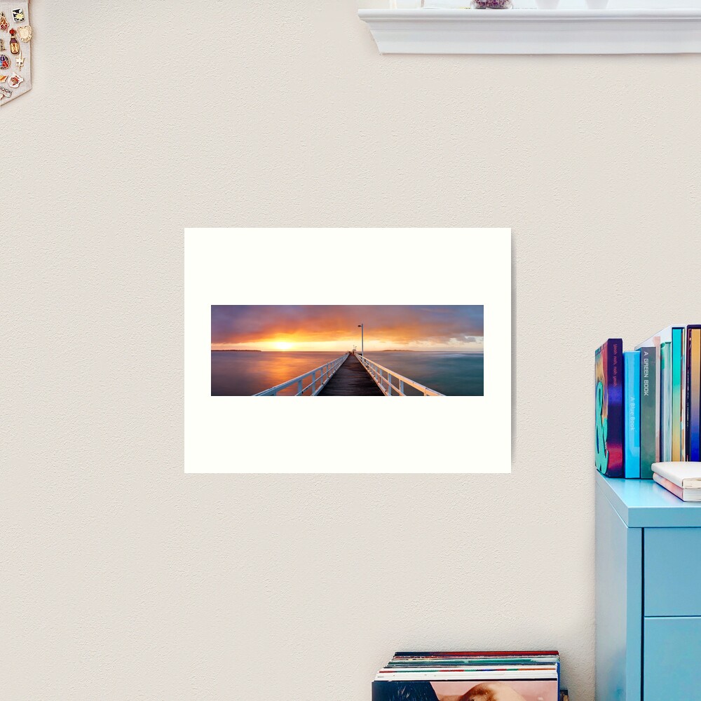 Point Lonsdale Pier, Victoria, Australia Art Print