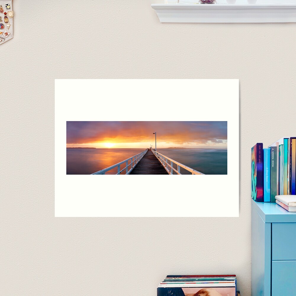 Point Lonsdale Pier, Victoria, Australia Art Print