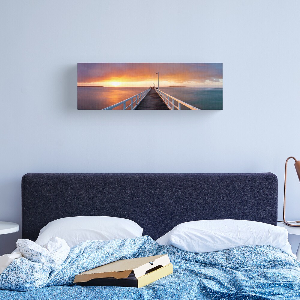 Point Lonsdale Pier, Victoria, Australia Canvas Print