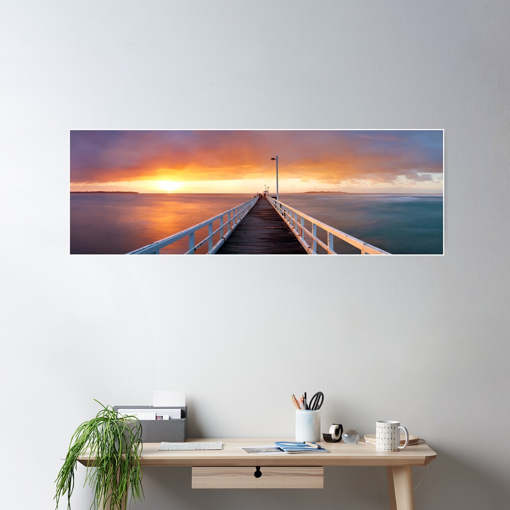 Point Lonsdale Pier, Victoria, Australia Poster