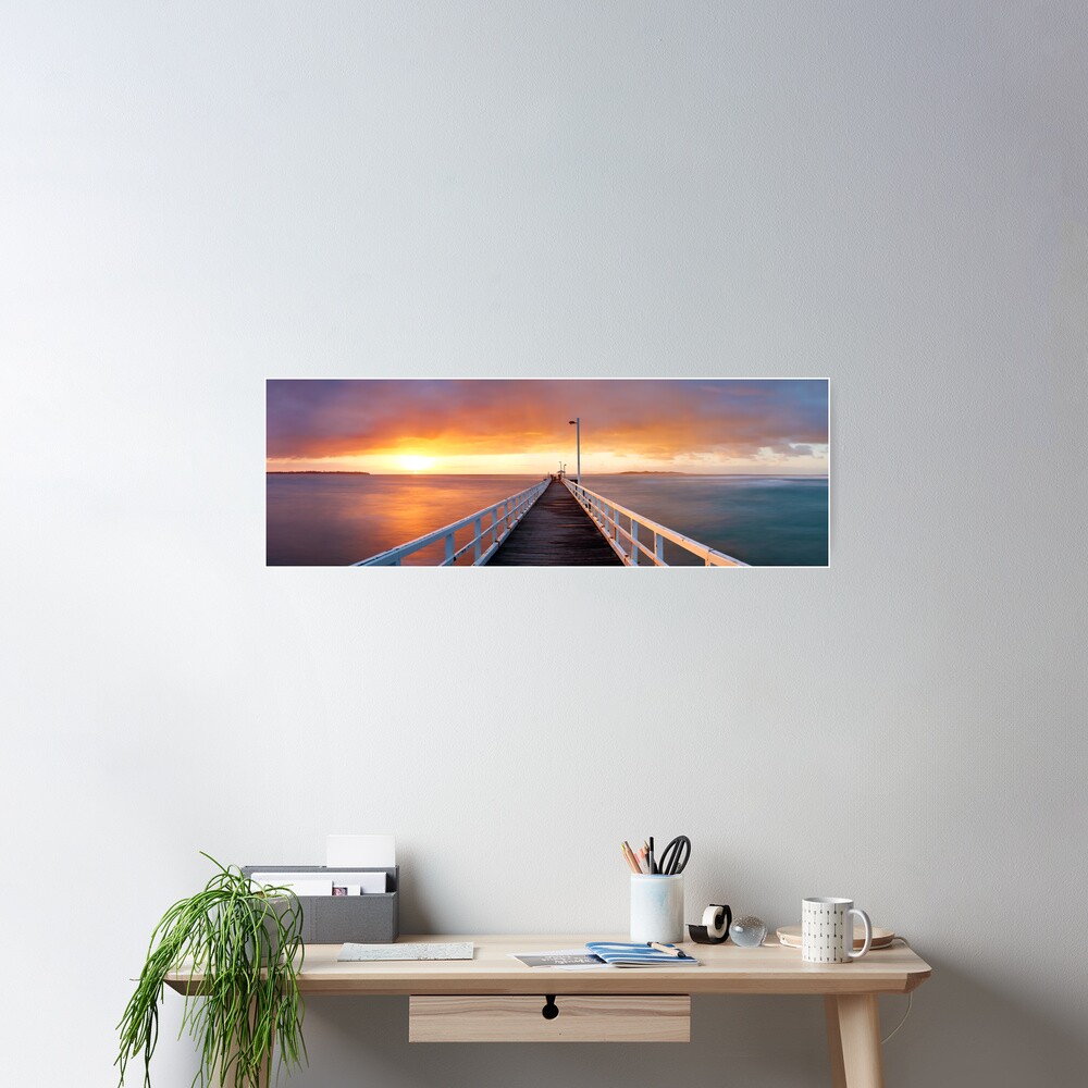 Point Lonsdale Pier, Victoria, Australia Poster